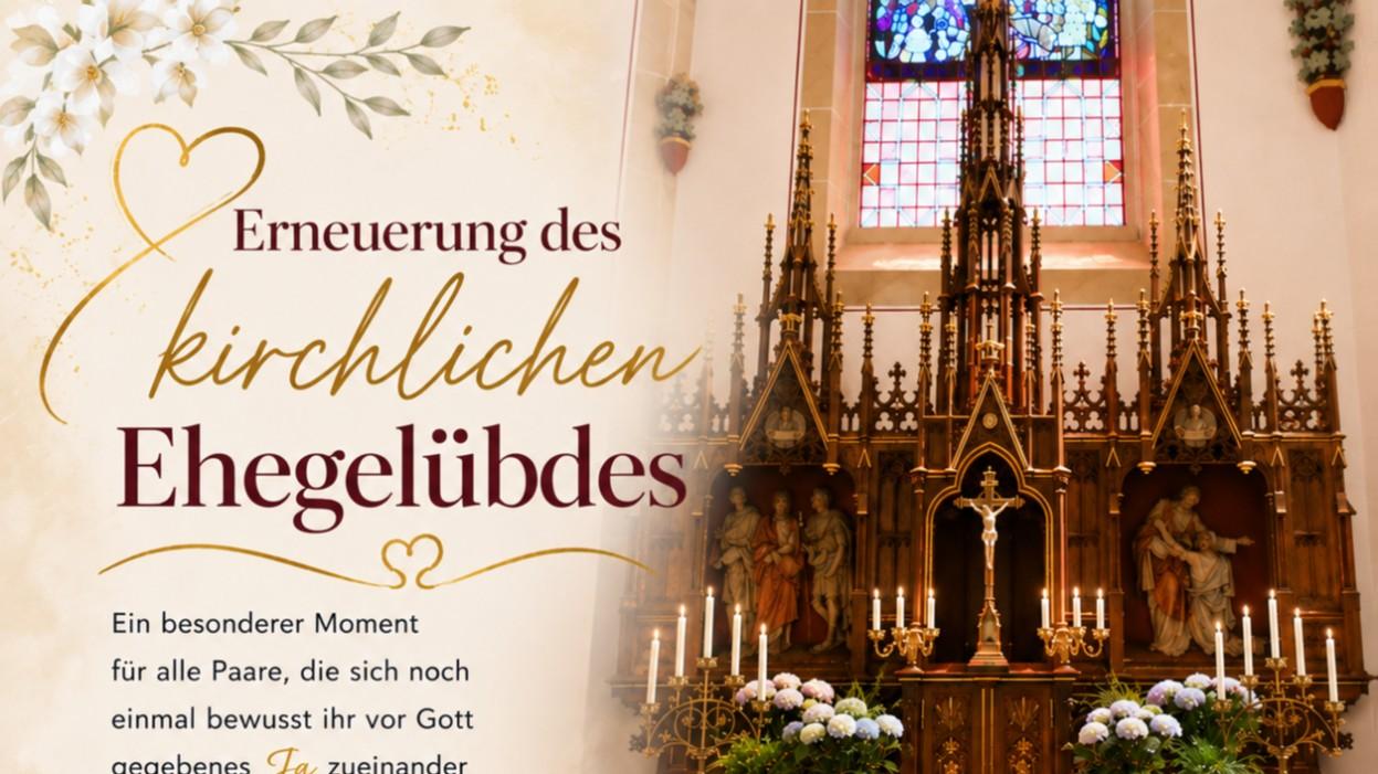 Erneuerung Ehegelübde Plakat des PGR